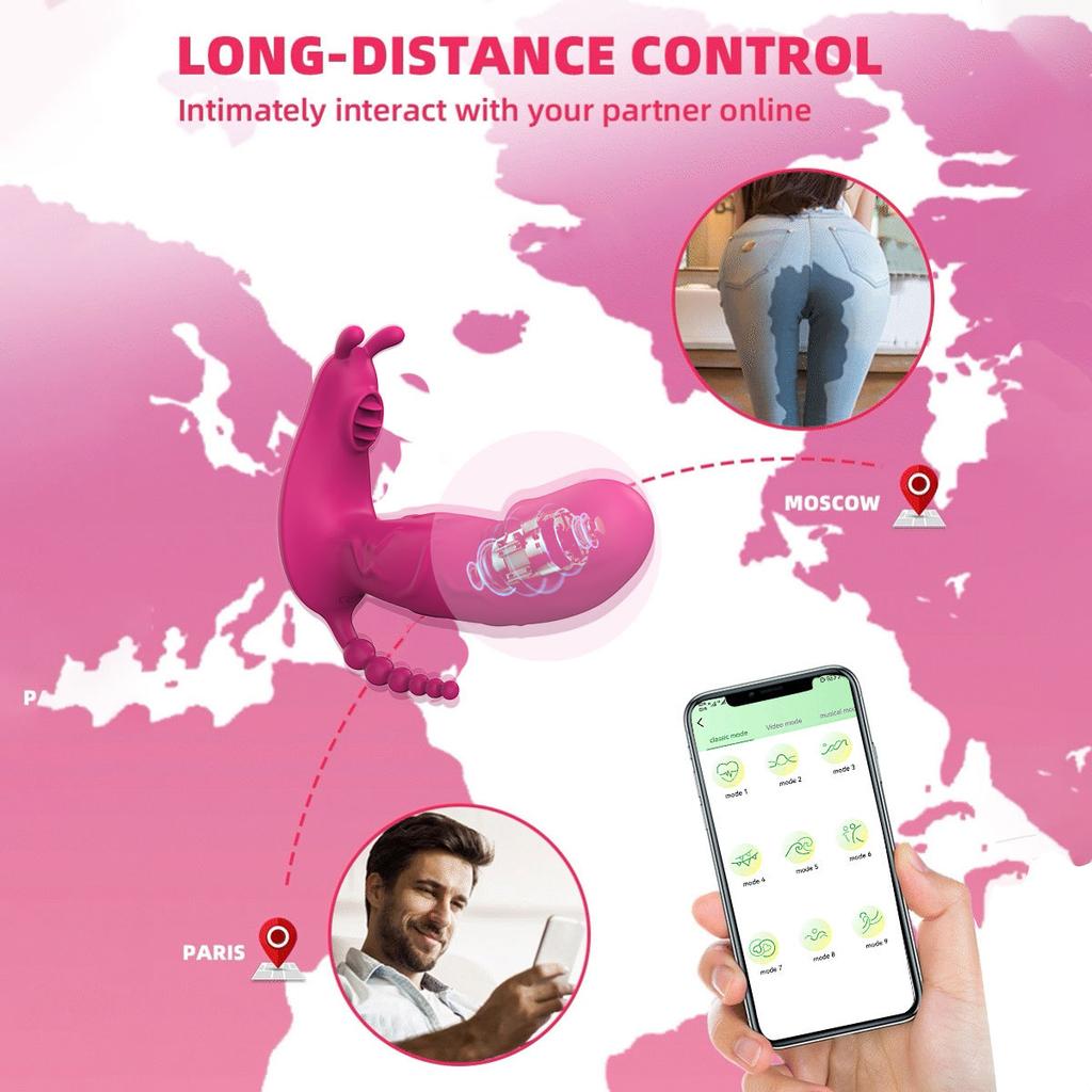 Wearable Sex Toy Vibrator Dildo 3 In 1 Panties Masturbator G Spot Clitoris Stimulator Massager for Women Couples Adults 18