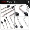 Stainless Steel Coolant Steam Crossover Pipe Kit for LS Engines (LS1, LS2, LS3, LS6, LS7, LSX)