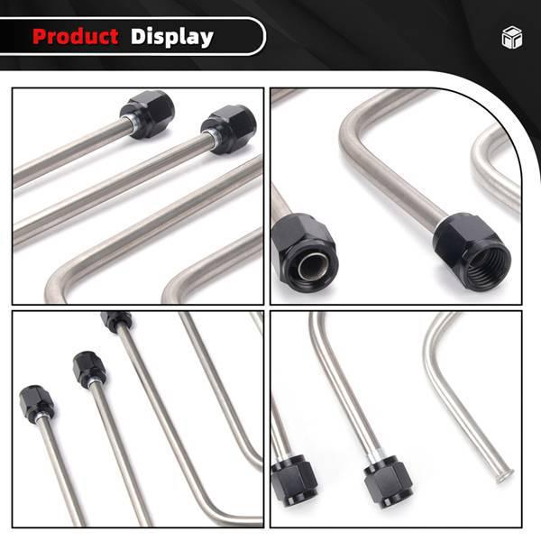 Stainless Steel Coolant Steam Crossover Pipe Kit for LS Engines (LS1, LS2, LS3, LS6, LS7, LSX)