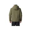 Adidas Sports Lifestyle Series Striped Design Hooded Comfortable Fashion Cotton Jacket Men Jacket Army-Green IV9230