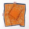 Polyester Head Scarf Retro Neck Scarf Fashion Square Scarf  Decor