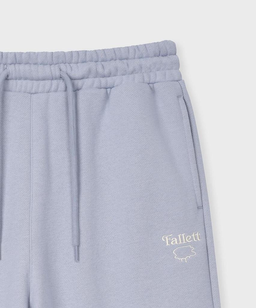 FALLETT Story Logo Sweatpants Sky Blue