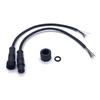M8 Outdoor Waterproof Dustproof Connector: 2/3/4 Pin Plug for Solar LED String Lights.