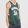 Nike NBA Milwaukee Bucks Giannis Antetokounmpo #34 Fan Edition Basketball Trikot Herren Trikot Fichtengrün 864489-323