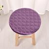 Round Stool Cover Fitted Bar Stool Cover Quilted Soft Cushion Non-Slip Washable Slipcover Fit for Diameter 11-12 Inch Bar Stool