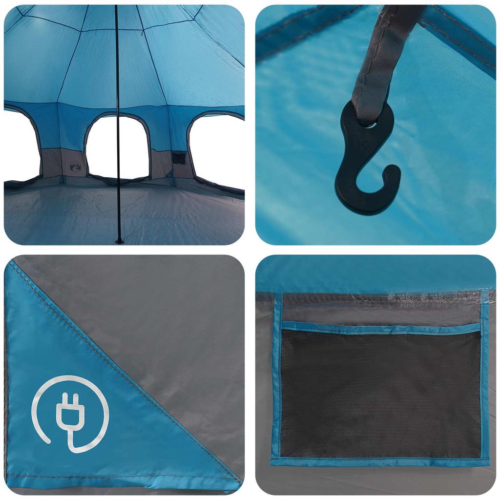 Family Tent Blue 10 Person