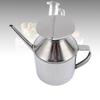 Olive Oil Dispenser Can Stainless Steel   Spout  Proof Easy To Clean   Pouring for Vinegar Soy Sauce