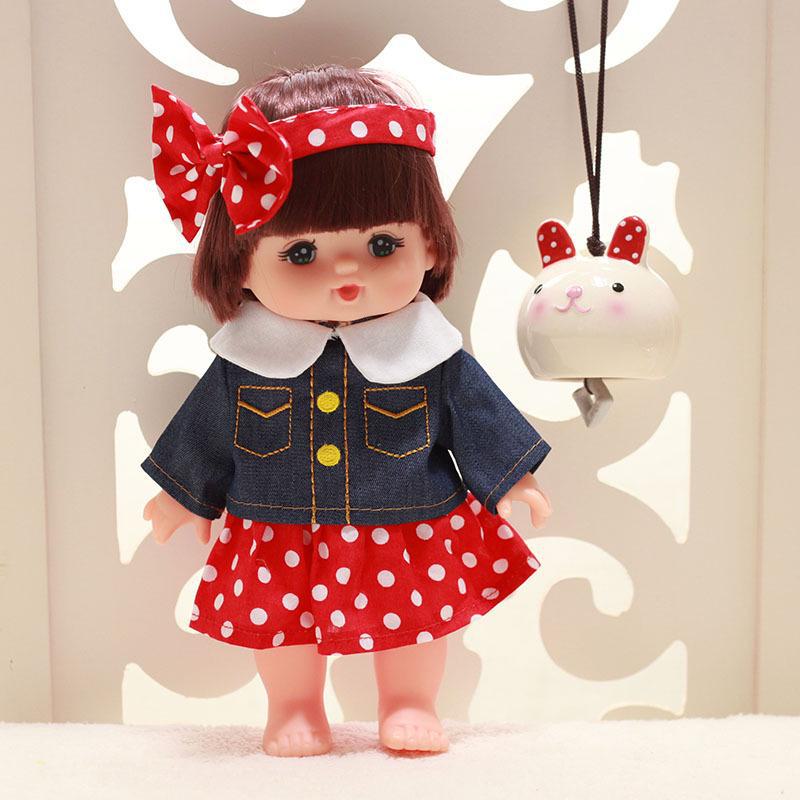Xiaolemei Joint Doll Set: Outfit & Playhouse Set for Girls