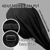 Double-layer Adjustable Nightcap Pullover Cap Men's Elastic Headcap Women's Sleeping Cap