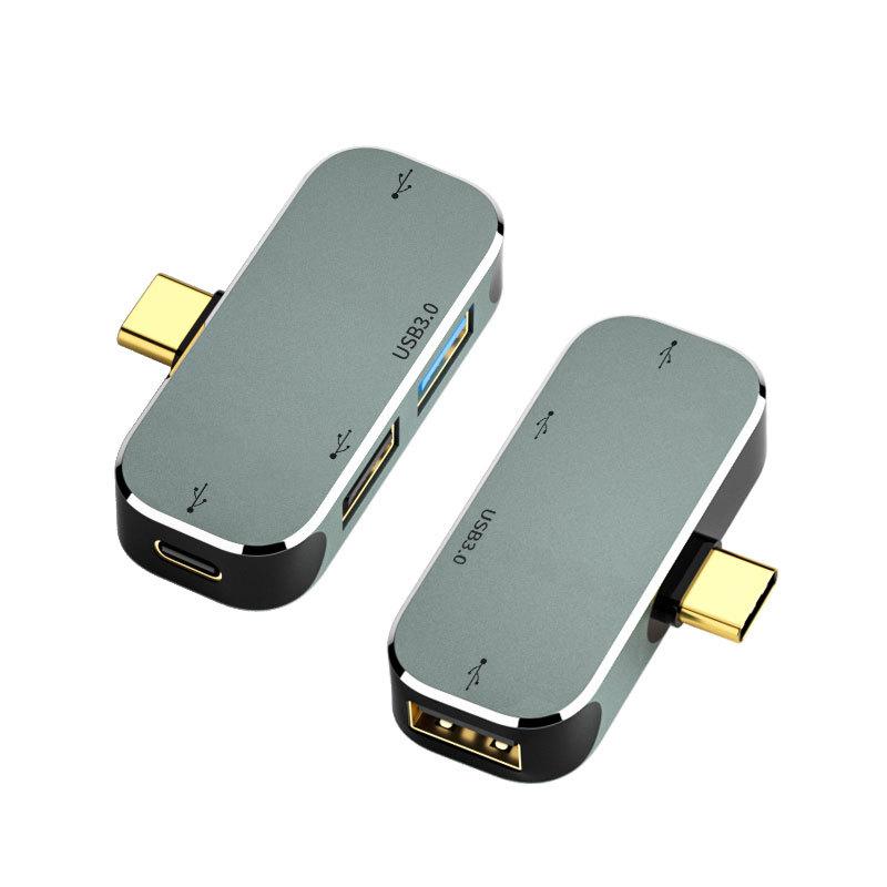 PC Type-C Hub 3.55mm PD100W USB3.0/USB2.0/USB3.1 HDMI-Compatible Laptop Splitter