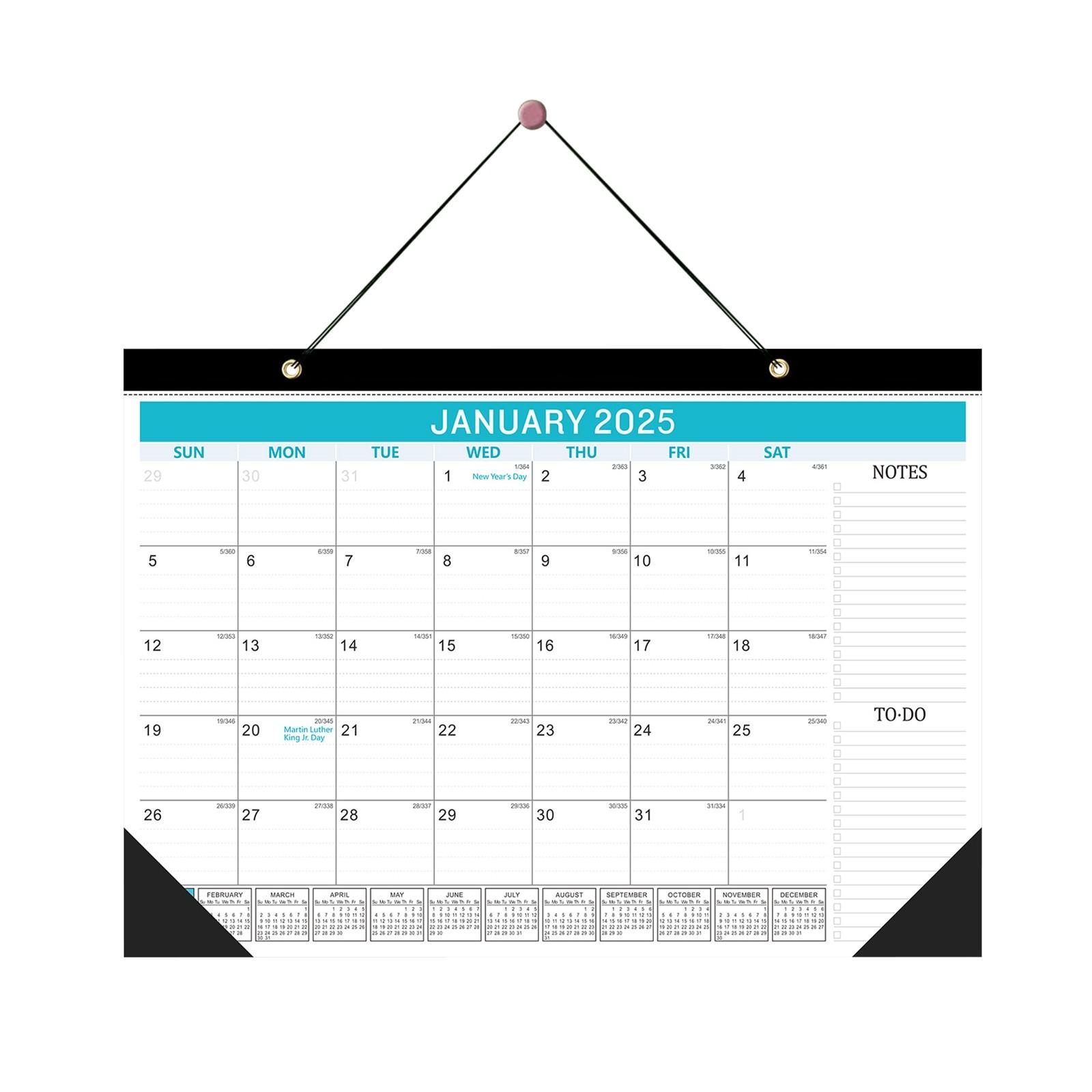 2025 Calendar 18 Month Countdown Creative Calendar 2025.01-2026.06 One Size