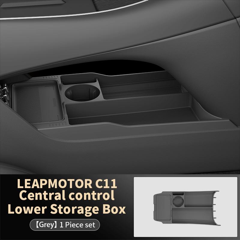 

Suitable for 26 Models of Leapmotor C11, Under-center Console Storage Box, Organizer, Glasses Holder, Car Accessories