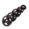 FEEBO Rubber Coated Olympic Barbell Hand Grip Plates