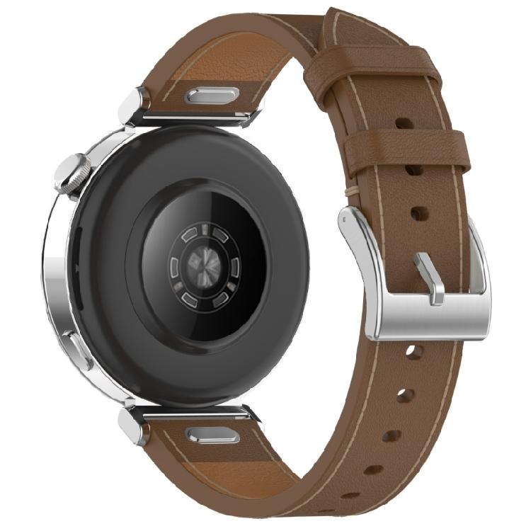 18mm PU Leather Watch Strap Leather Watch Band Replacement Strap Versatile PU Leather Smartwatch Strap for Watch GT5