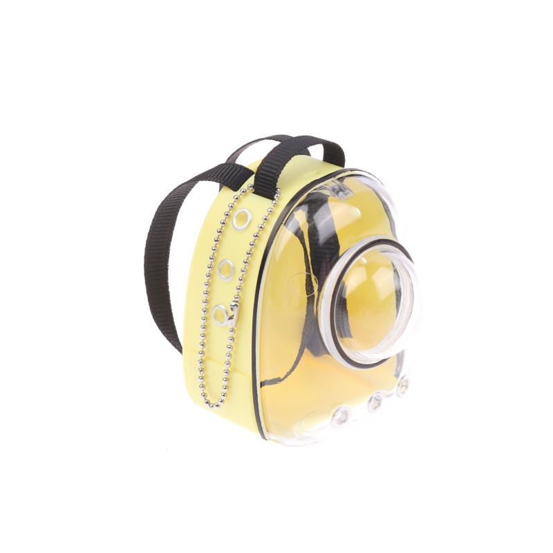 Mini-Puppe Rucksack Puppenhaus Haustier Katze Tasche Modell Puppenhaus Szenen Dekoration Mikro Landschaft Ornament Rollenspiel Spielzeug