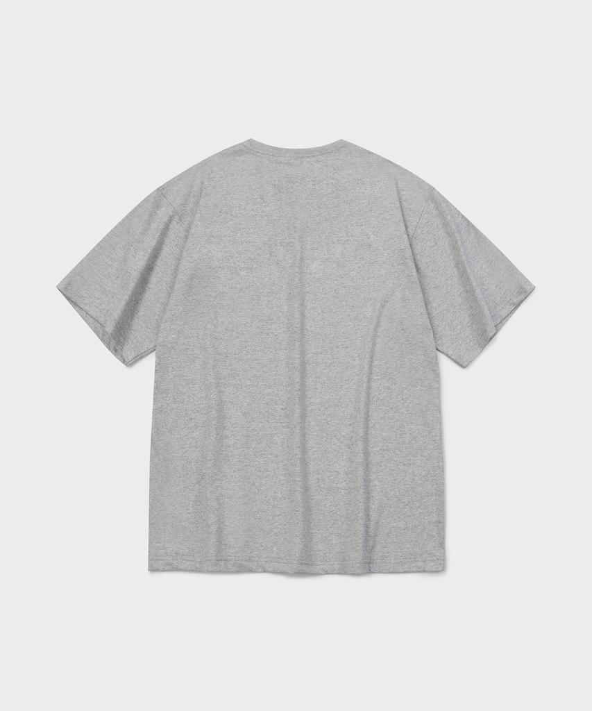 Geulleondeun Signature Logo T-Shirt (Melange Grey)