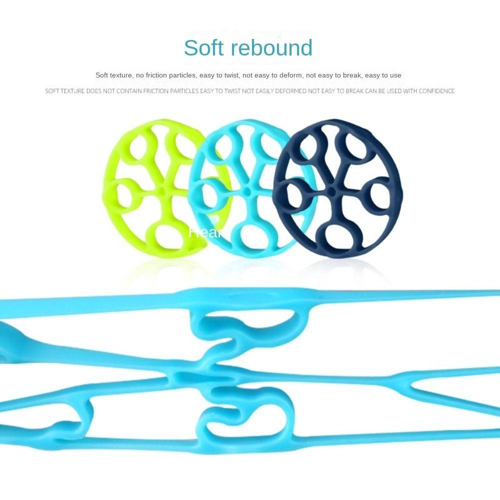 Silicone Finger Trainer Lightweight Sport Fitness Rehabilitation Portable Wrist Strength Exercise