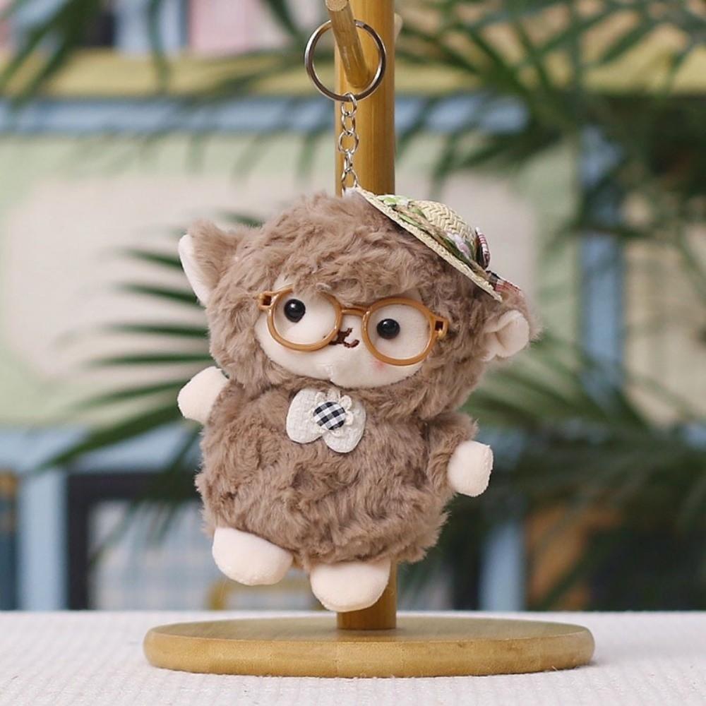 Lamb New Year Lamb Plush Keychain Decorations Sheep Plush Toy Fashion Sheep Doll Pendant Bag Charm