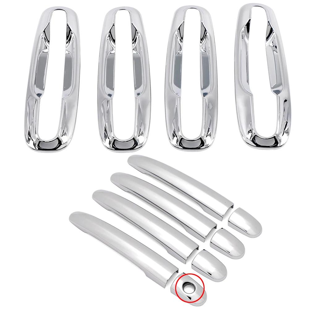 For Chevrolet chevy Daewoo Nubira 2004-2009 ABS Chrome Side Door Handle Cover & Door Bowl Cover Car Styling 2005 2006 2007 2008
