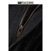 PEACEBIRD Men's 2025 Spring Trend Black Jeans