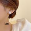 2025 Silver Needle Zircon Pearl Earrings: French Retro Light Luxury Studs for Women