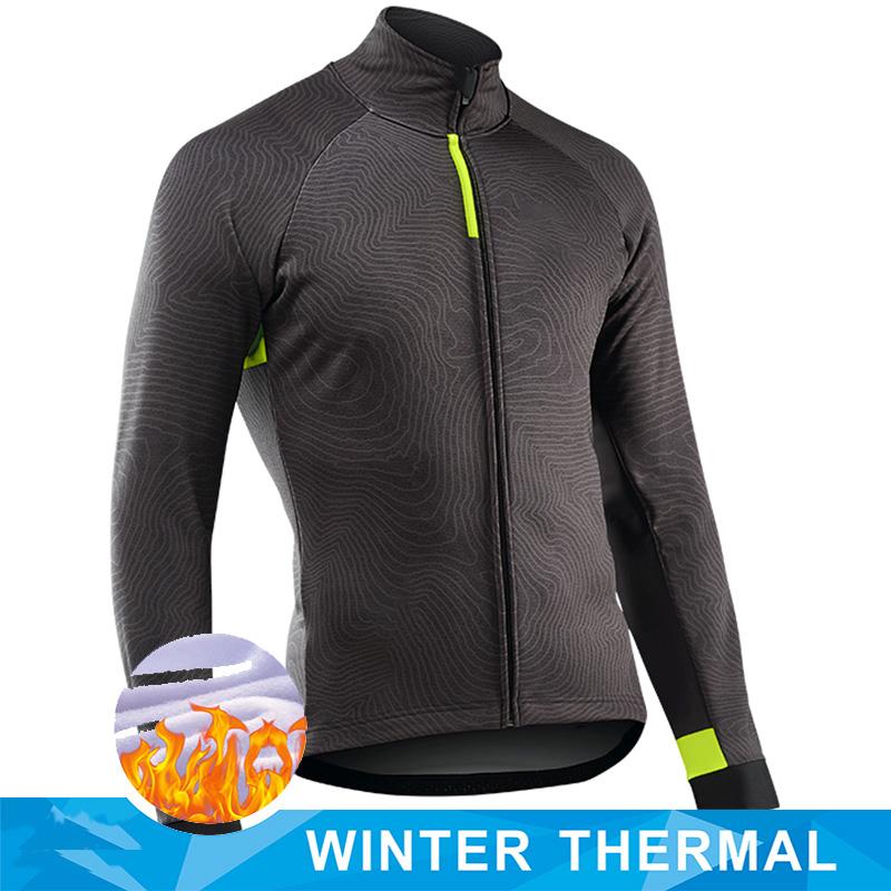 Men 2026 Winter Velvet Warm Cycling Clothing Suit Set Thermal Fleece Bicycle Jersey Set MTB Warm Bike Jersey Set Ropa