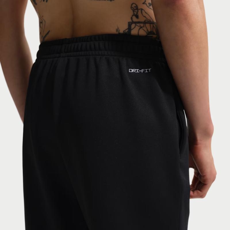 Nike Pantalon de survêtement en maille pour homme Noir Pantalon à bord-côte modéré IF2990-010