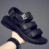 Fashion Men's Summer Leisure Beach Holiday Air Cushion Sandals Outdoor Wear Resistant Waterproof Comfortable Designer Man Shoes