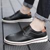 Men's Handmade Casual Leather Shoes Derbies Flats Dress Shoes
