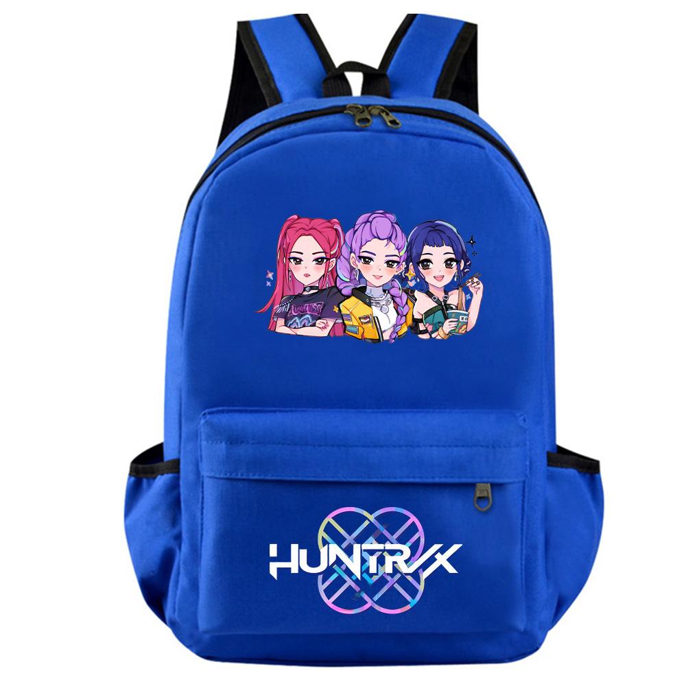 Anime K-Pop Demon Hunters Printed Backpack for Teenager Student Girl Boy Bookbag Schoolbag Women Large Capacity Waterproof Travel Bag Kid Gift