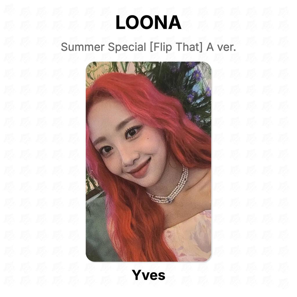LOONA Summer Special [Flip That] A ver. Official Photocard