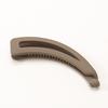 Big Hairpin Fine Workmanship Charming Compact Solid Color Banana Vertical Hair Barrette for Party