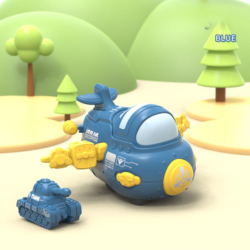 Inertia Airplane Toy For Children Cute Friction Powered Airplane Model 360 Rotating Wing Dream Aeroplane For Kids Birthday Gifts