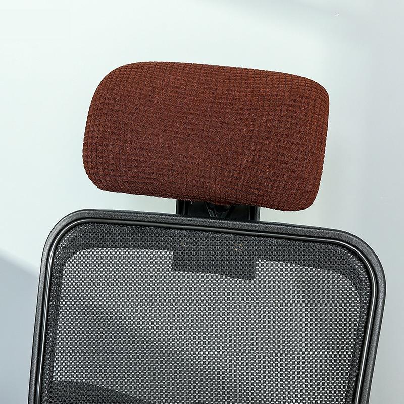 1Pc Esports Chair Head Pillowcase Boss Chair Office Chair Head Cover Dust-proof Stain-proof Stretchy Cover