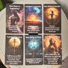 Moonology Wisdom Oracle Lunar Energy Deck 10.3*6cm for Love and Inspiration | Spiritual Healing Moon Messages 39 Pcs Cards