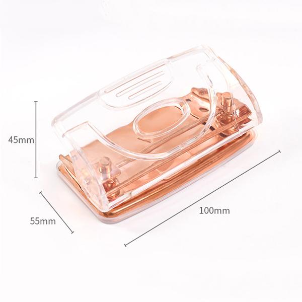 Kreativer Manueller Roségold Tacker Tackerentferner Klammern Halter Locher Großer Schreibtischtacker Schüler Schule Büro Schreibwaren Zubehör