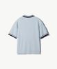 STCO Diems Contrast Tip Open Collar Knit Blue (Oversized)_Lktwb62Osl