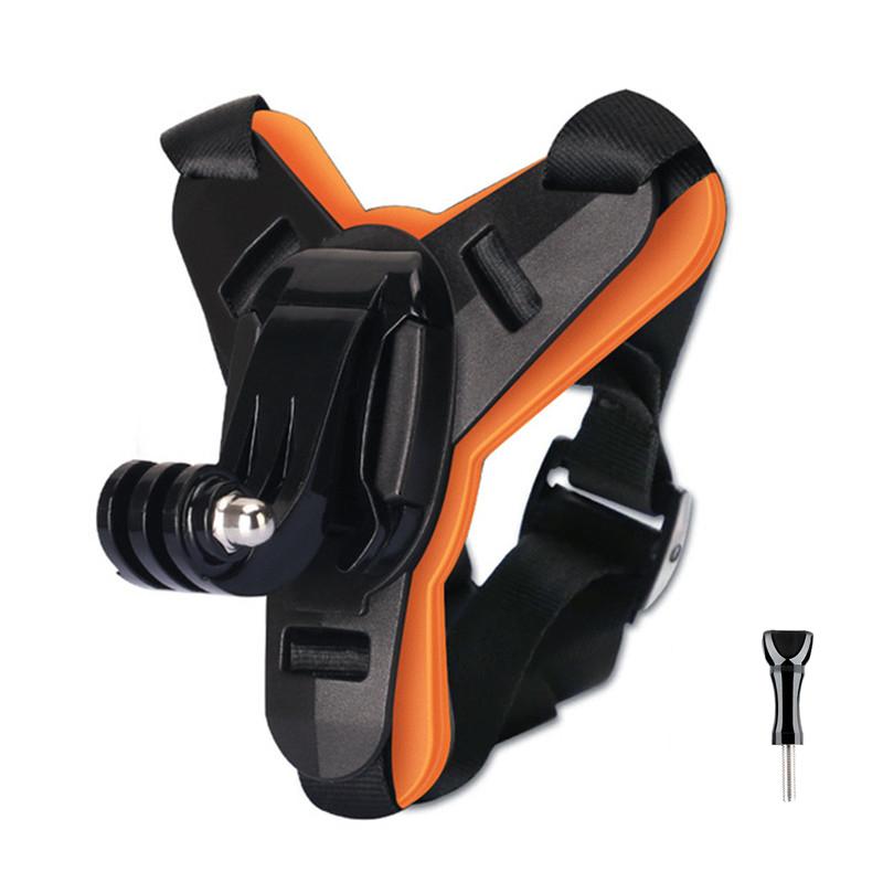 

Ремешок для крепления мотоциклетного шлема Складное переднее крепление на подбородок для GoPro 12 11 10 9 8 DJI Osmo Action 3 4 Insta360 X3 Go 3 Аксессуары Motocycle