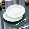 Taisun Ceramic White 10-inch Dinner Plates