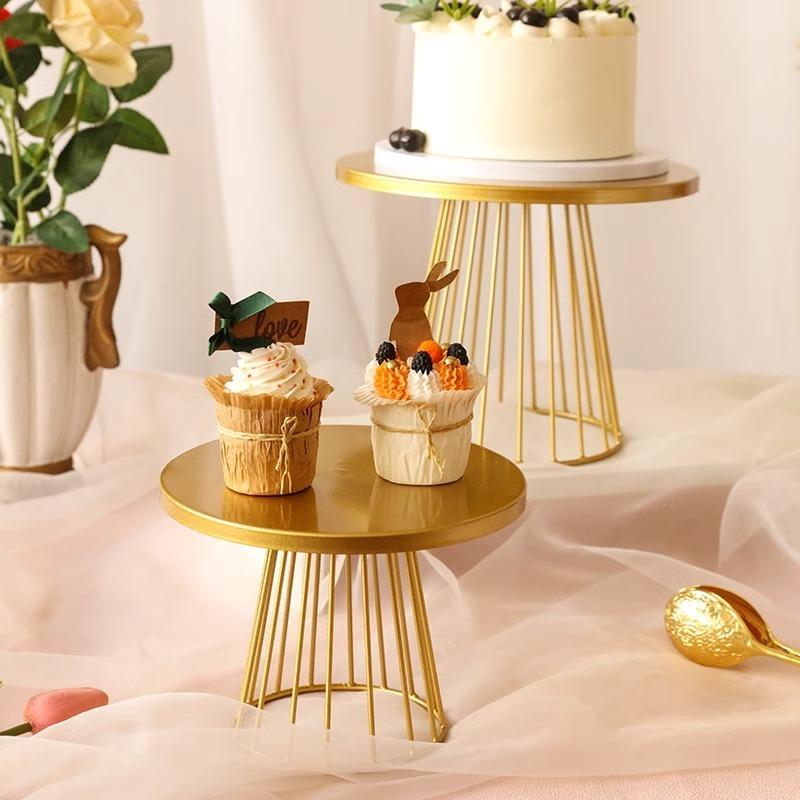 20/25cm Metal Cake Rack Cupcake Display Stand Dessert Tray Pie Plates display rack for Bakeware Wedding Party