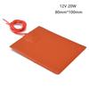 Silicone Rubber Heated Bed Heating Pad Waterproof Flexible DC 12V/15V 12/15/18/20W 50-120mm For Electric 3D Printer Heater