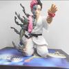 Bandai 15cm Demon Slayer Akaza Repentance Kneeling Figure 15cm PVC Collectible Model Toy