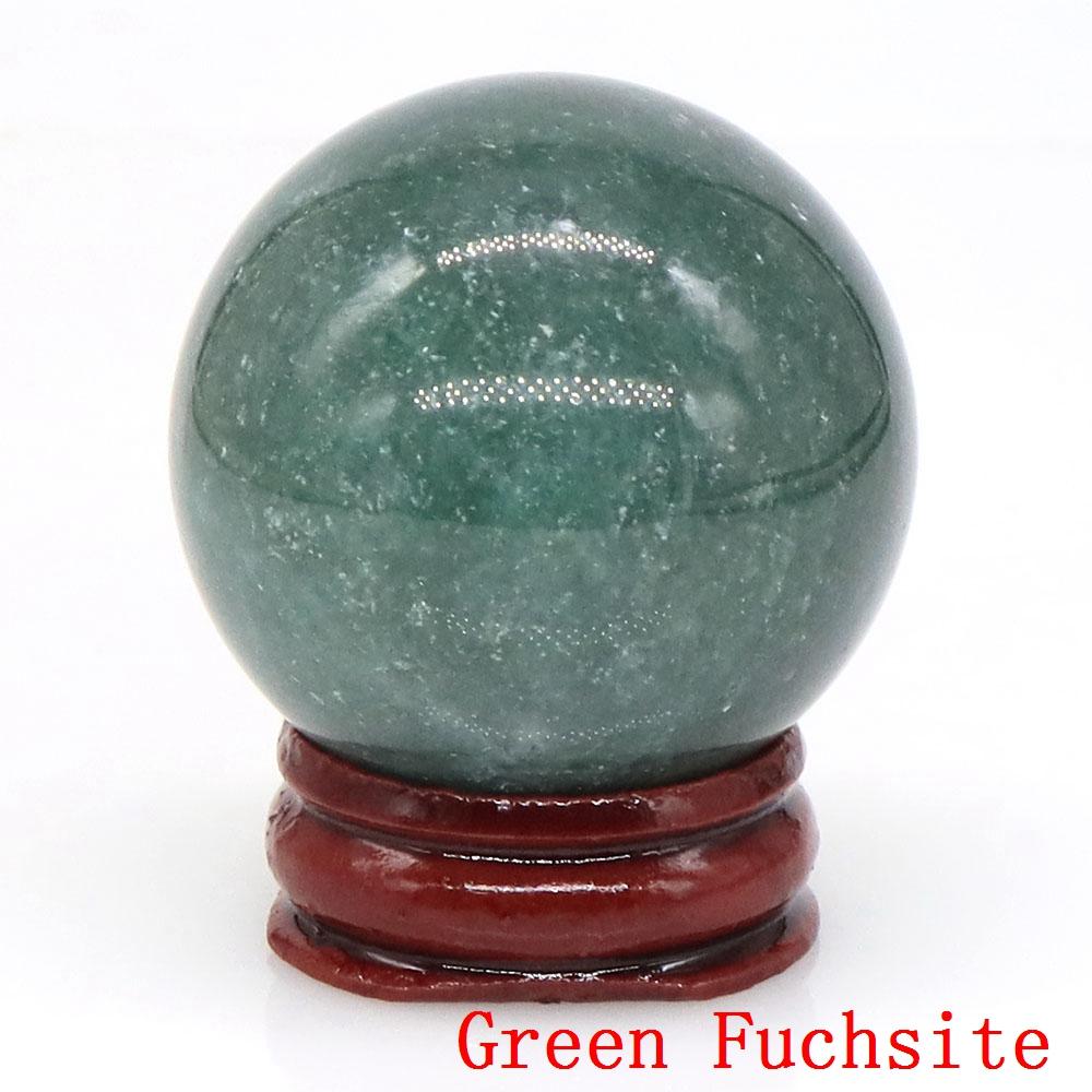 40mm Natursteine Amethyst Lapislazuli Reiki Heilkristalle Energie Chakra Massage Edelstein Kugel Heimdeko Handwerk Mit Ständer