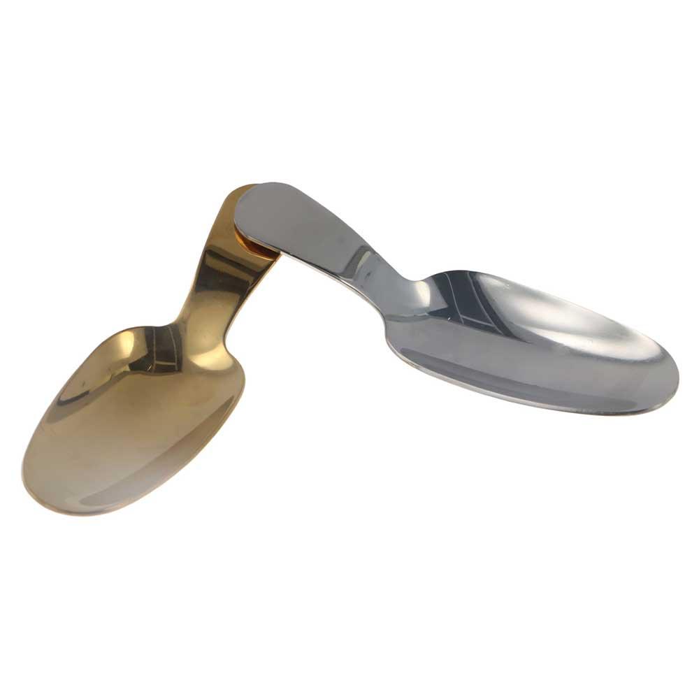 

Salt Seasoning Stainless Steel Sugar Tableware Loose Tea Scoop Flatware Coffee Spoon срібний