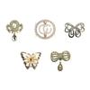 Butterfly Trim Bag Buckle Cute Bowknot Bag Buckle Metal Bag Decorative Buckle