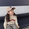 Children's Versatile Fashion Baseball Cap for Spring, Autumn, and Winter - Korean Style Letter Design for Boys and Girls, Trendy Duckbill Hat.