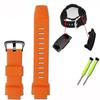 Rubber Wrist Strap For Casio PROTREK PRG-260/270/550/250 PRW-3500/2500/5100 Replacement Black Bracelet 18mm Silicone WatchBands