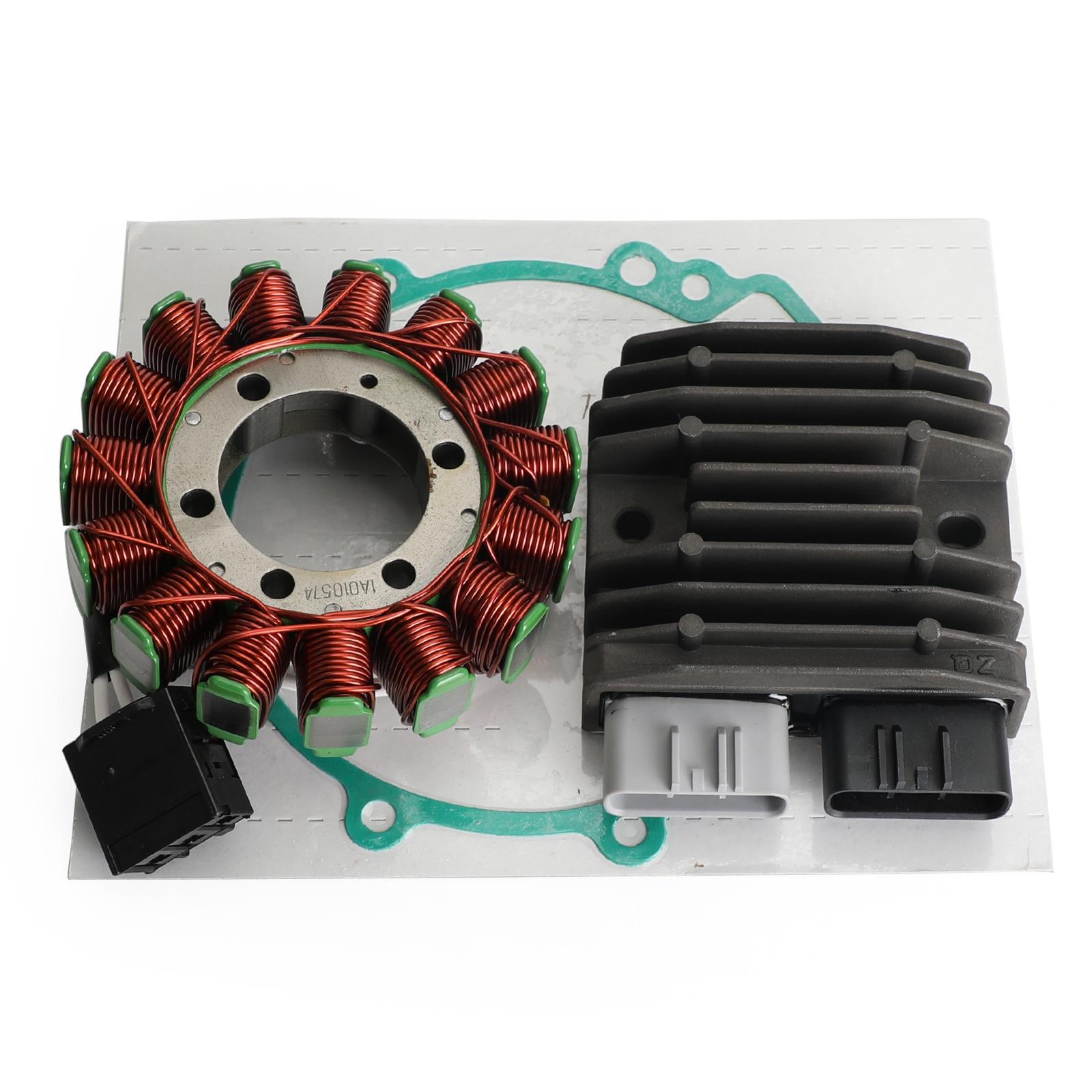 

Magneto Stator+Voltage Rectifier+Gasket For Kawasaki Ninja ZX10R ZX-10R 06-2007