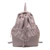 2026 New Drawstring Nyl Backpack Large Capacity Lightweight Multi-Pocket Rucksack Casual  Travel School Backpack for Women