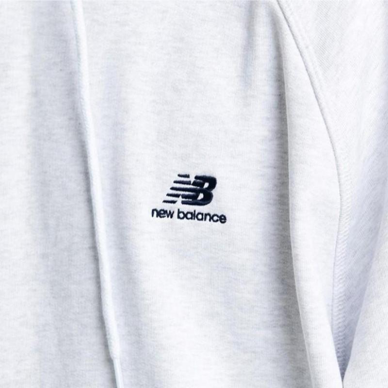New Balance Unisex Basic Logo Brushed Hoodie Nbn0d41913